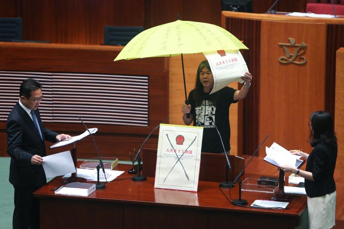 Hong Kong lawmakers face ousting after oath for ‘problematic’ behaviour