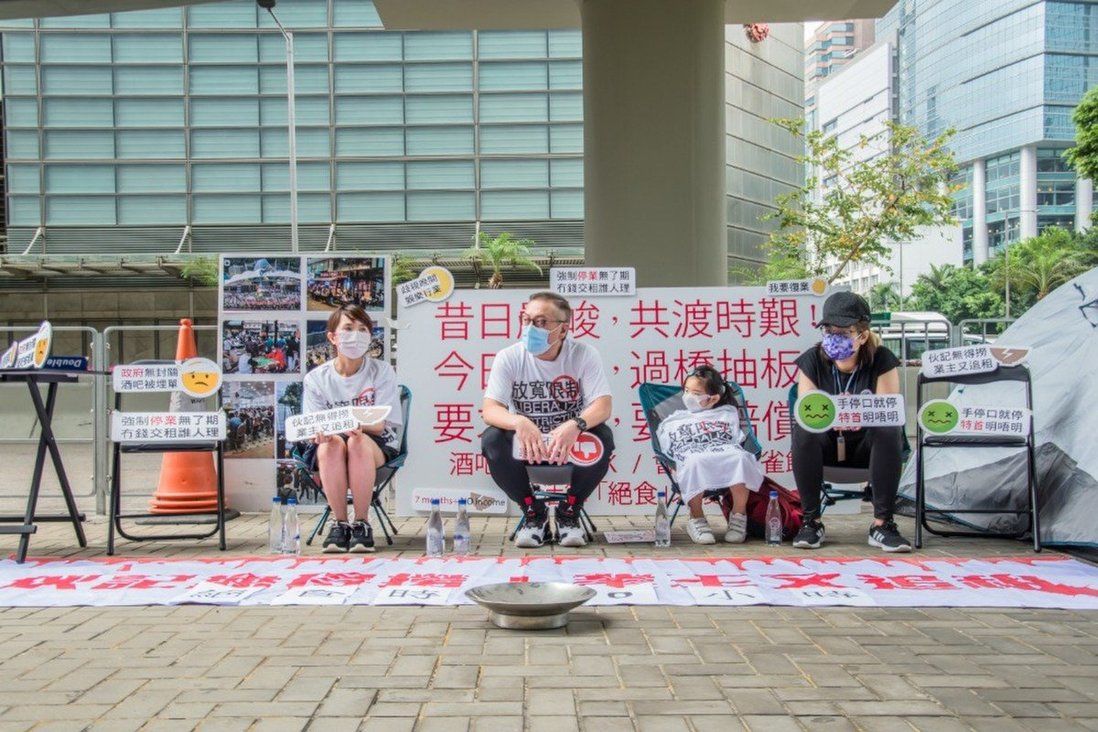 Bar, mahjong parlour workers on hunger strike demanding authorities allow them to resume business