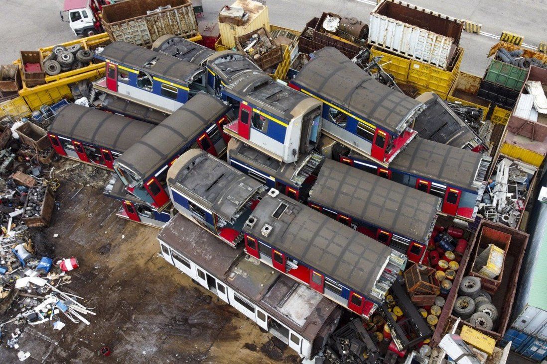 Hong Kong’s old MTR trains destined for scrapyard as second-hand market dries up