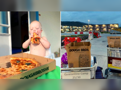 Hong Kong restaurant surprises quarantinees with pizza delivery