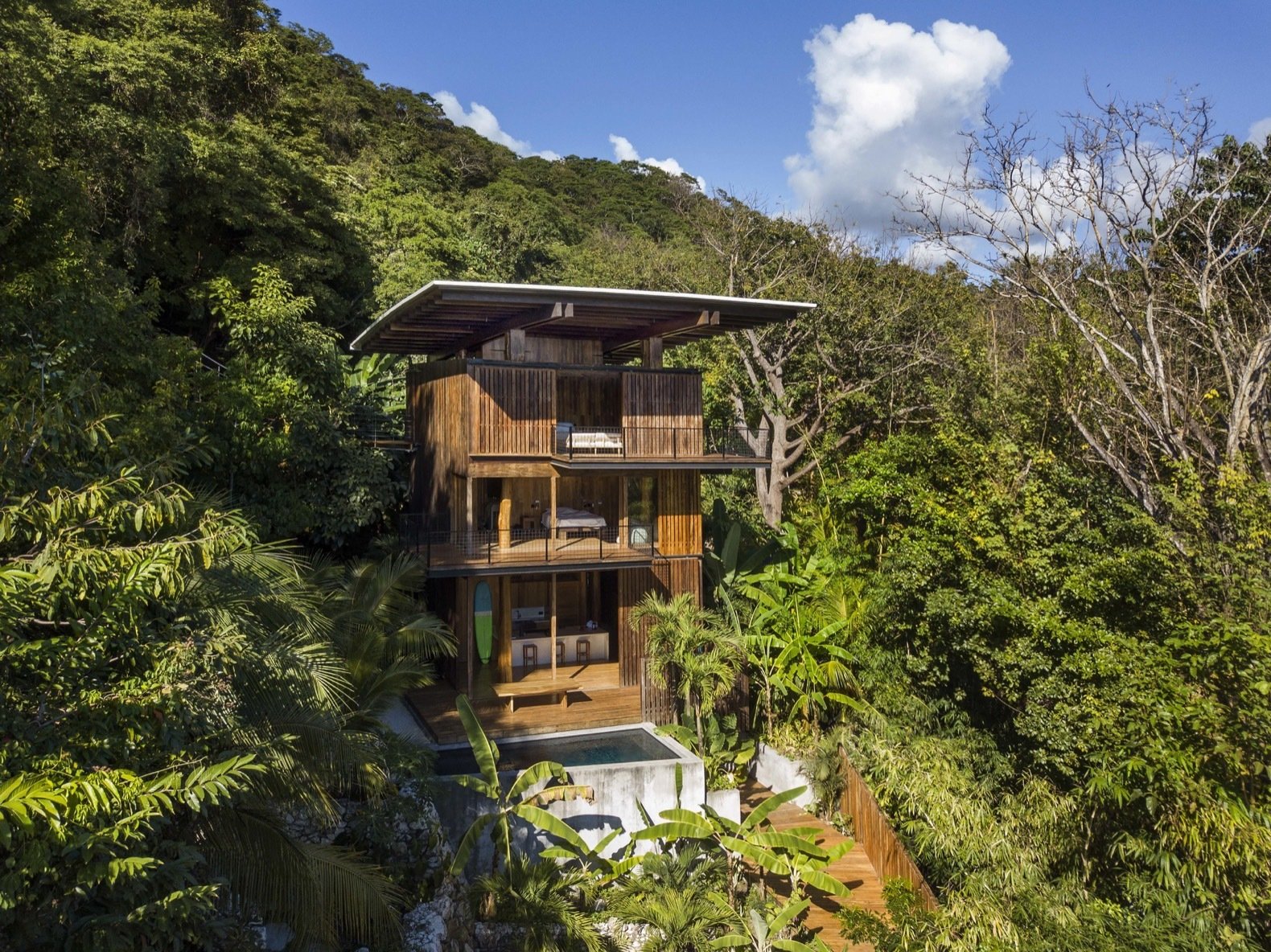An Olson Kundig Tree House Peeks Over the Treetops in Costa Rica