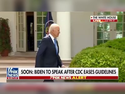 President Biden without mask