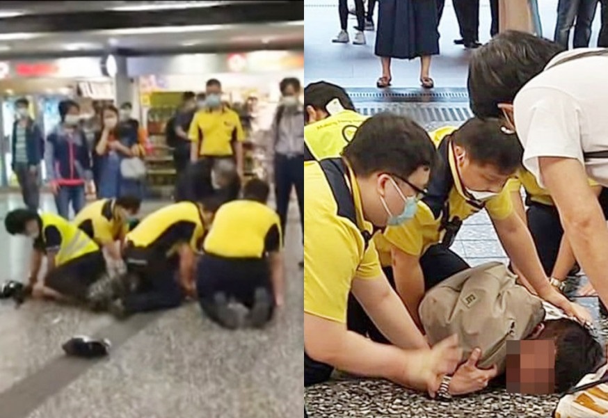 MTR admits worker kneeling on passenger&rsquo;s neck is a disturbing view