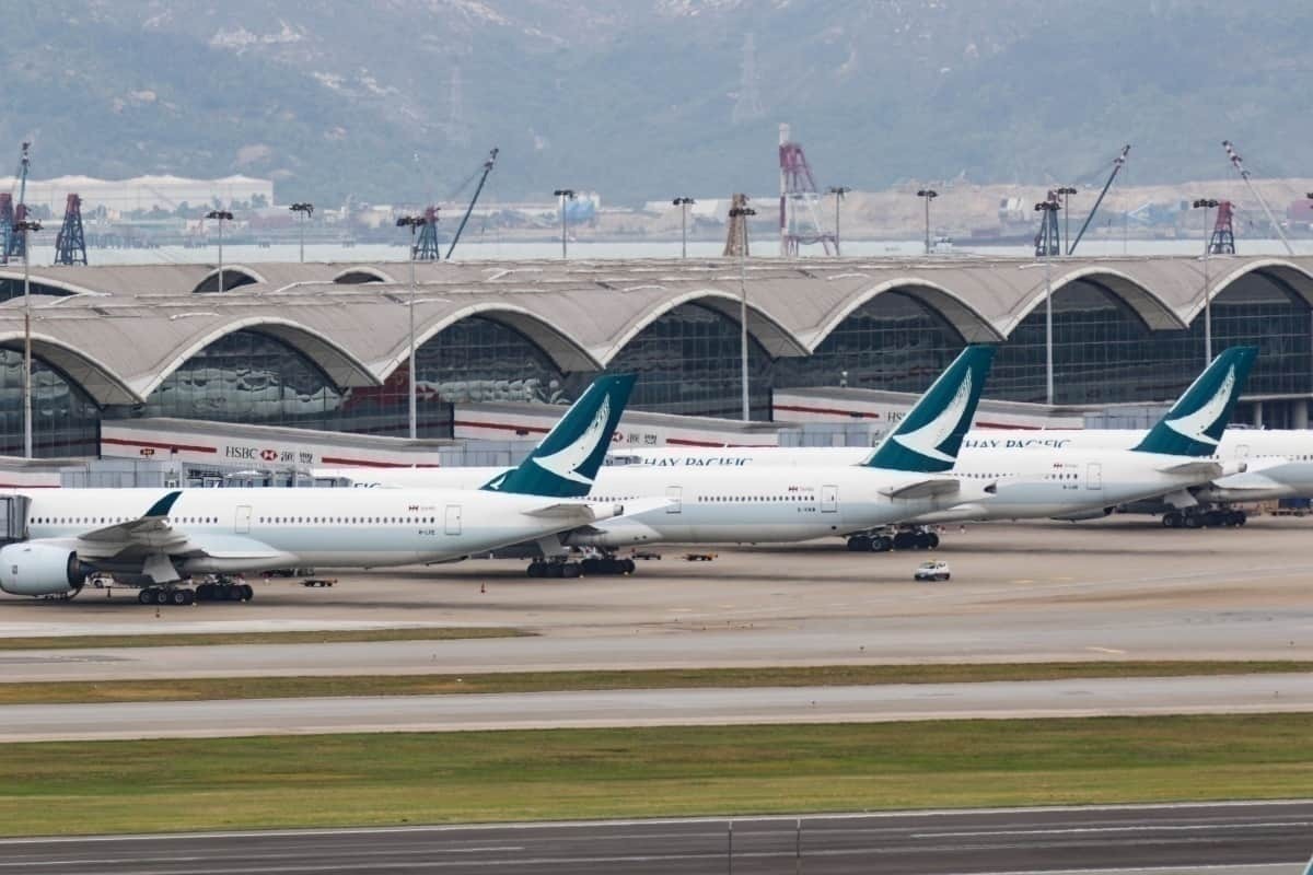 Cathay Pacific's Passenger Numbers Remain 99% Lower Than 2019