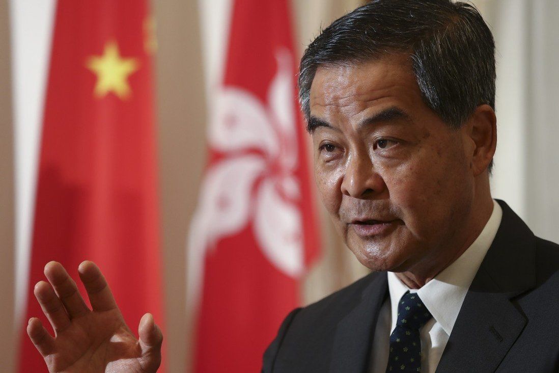 Grab opportunities offered by China or be left behind, CY Leung tells Hongkongers
