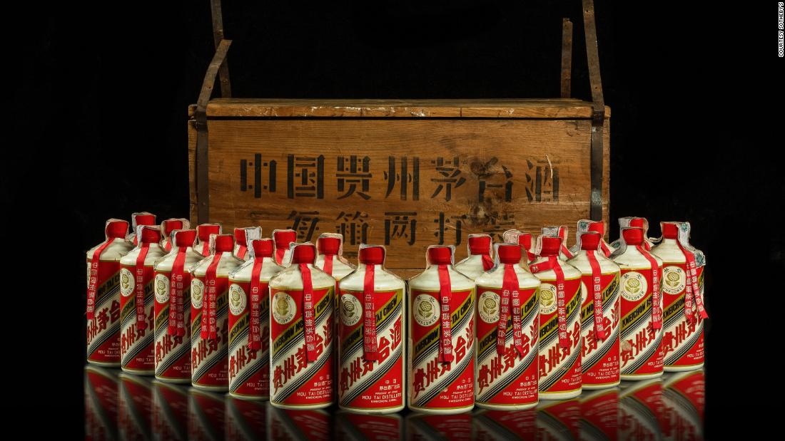 China's most famous liquor fetches nearly $1.4 million at auction
