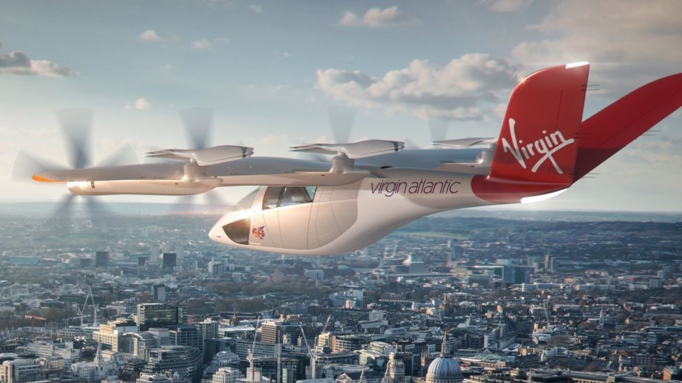 Virgin Atlantic explores 'flying taxi' partnership