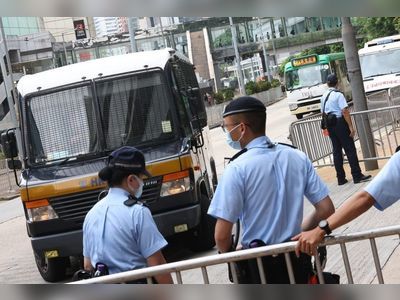 Motorbike ramming of police ‘unintentional’, Hong Kong security law trial hears