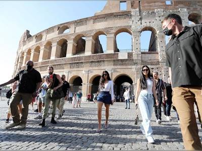 Behind Kim Kardashian's Stylish Rome Getaway
