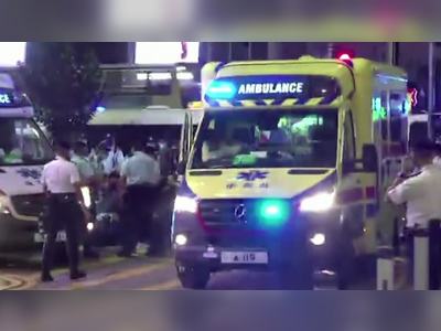 Hong Kong policeman stabbed by 'lone wolf'