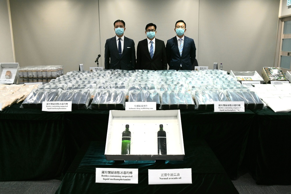 Customs seized drugs worth HK$230 million