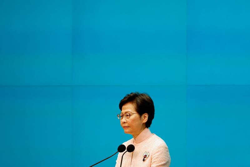 HK leader says 'ideologies' pose security risk, teenagers need to be monitored