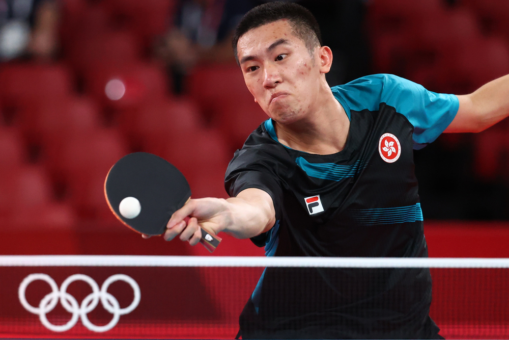 Lam Siu-hang enters second round of table tennis men's single