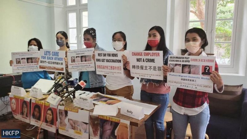 Abuse of Hong Kong domestic workers by employers increased dramatically during pandemic lockdown