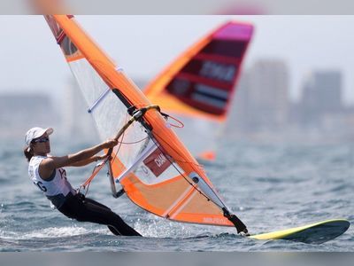 Hong Kong windsurfer Chan places eighth as China’s Lu bags gold