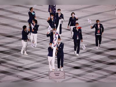 Taiwan’s president thanks Japan after name slip at Olympics opening ceremony