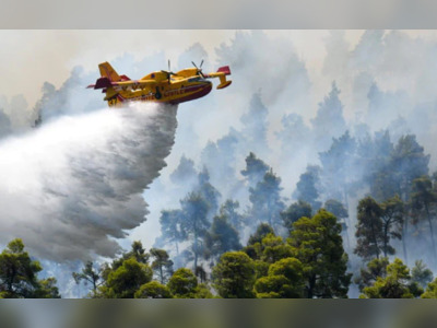 Firefighting Aircraft Crashed In Greece, No Casualties
