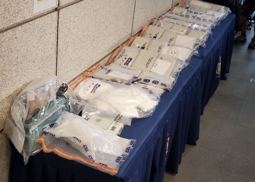 Man and woman held over HK$72m cocaine seizure