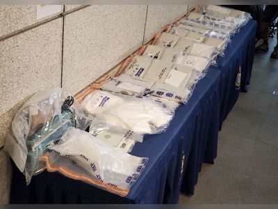 Man and woman held over HK$72m cocaine seizure