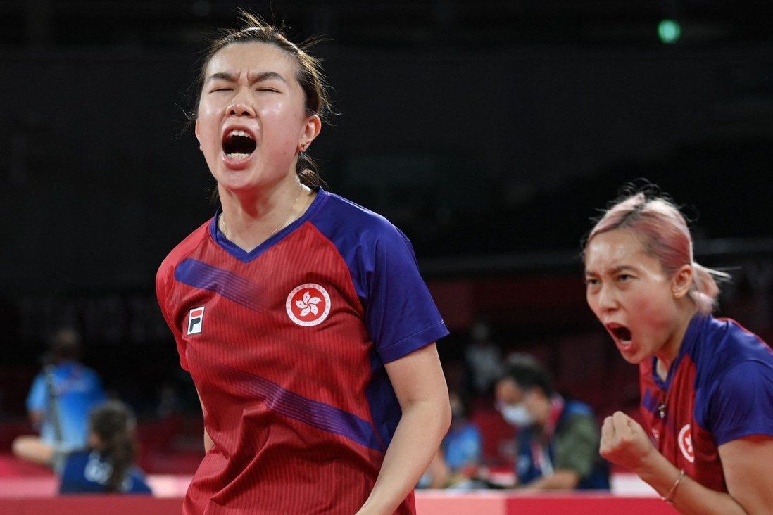 Hong Kong women on history-making roll in team table tennis in Tokyo
