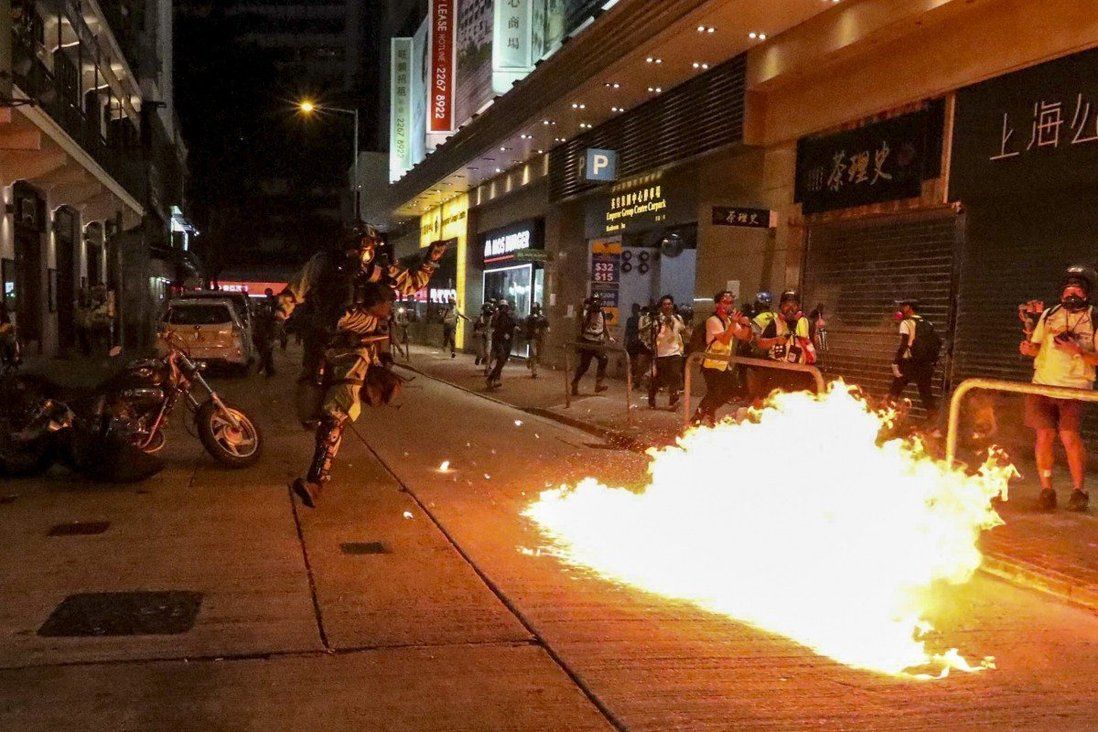 Hong Kong pair jailed for up to 40 months over stash of petrol bombs