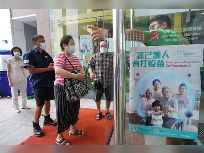 Hong Kong extends Covid-19 vaccination scheme to October at 26 centres