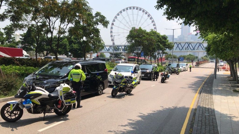 Over 3,000 tickets go to Hong Kong Island drivers