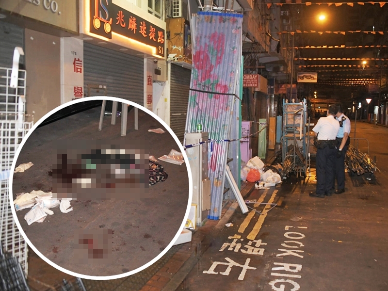 Gangster fights for his life after stabbing in Yau Ma Tei