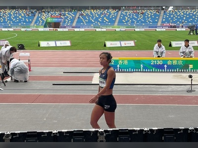 Hong Kong’s Tiffany Yue leaps into National Games long jump final