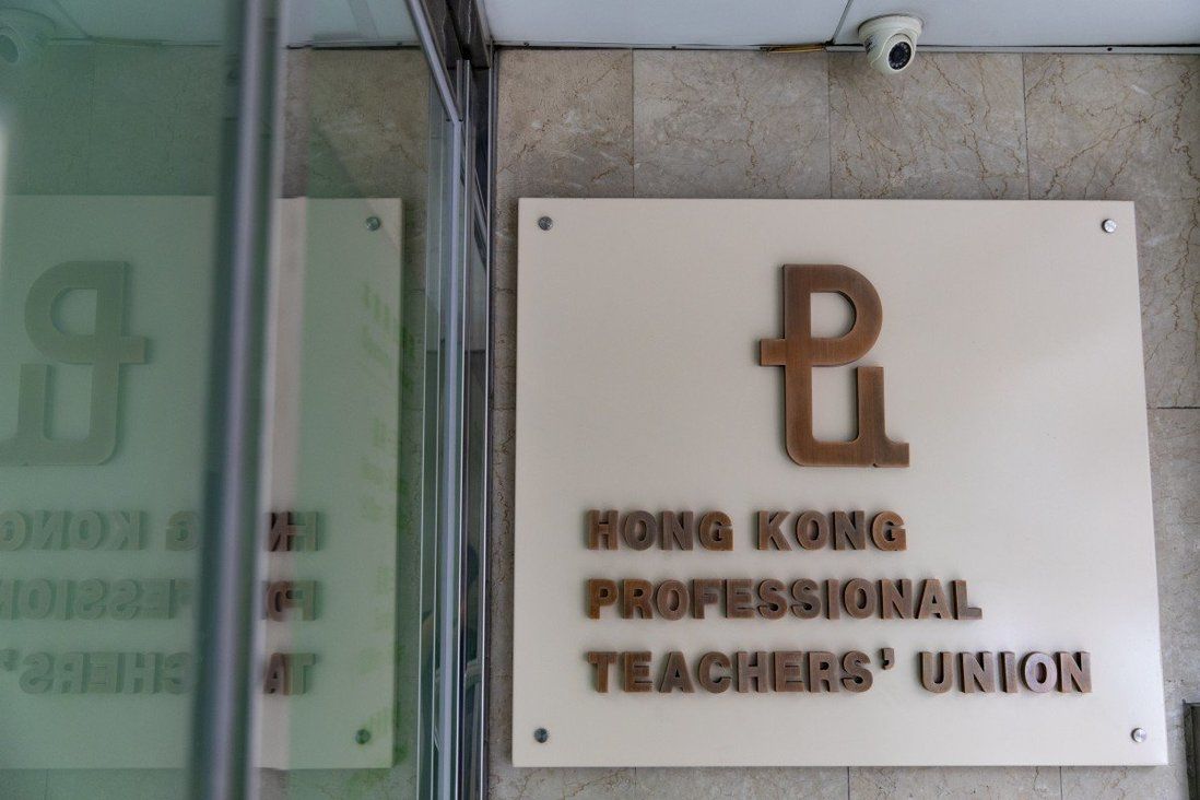 Hong Kong teachers’ union to vote on disbanding at special meeting