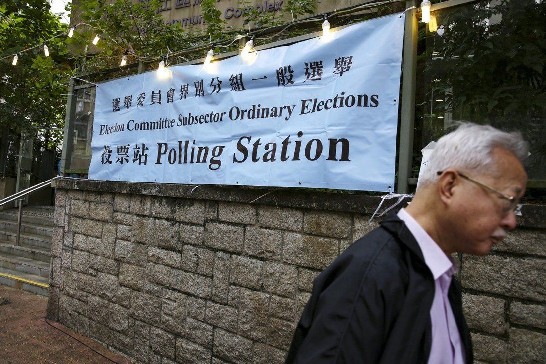 Hong Kong Election Committee candidates ‘play safe’ with bland slogans, no manifestos