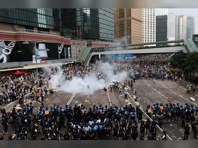 Hongkonger shot with pepper ball loses court bid to identify police officers