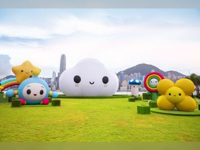 Mega-Sized International Art Installations by “FriendsWithYou” Are Landing in West Kowloon Cultural District
