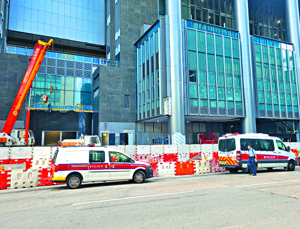 Female worker falls to death in construction site