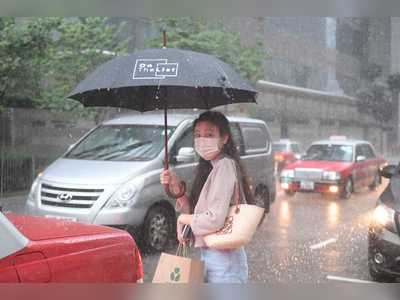 Red rainstorm warning issued