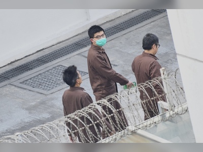 Jailed Joshua Wong thanks supporters for birthday blessing