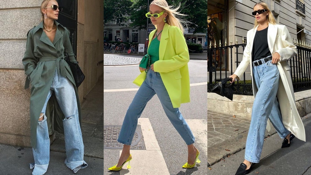 A Guide to Chic Ways to Wear Jeans to Work - Office Style Fall 2021 Jean Denim Outfits