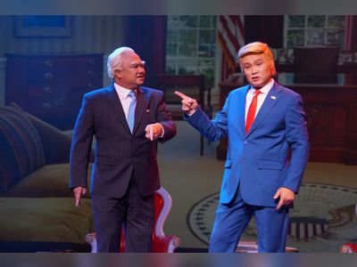"Biden" and "Trump" join satirical Cantonese opera