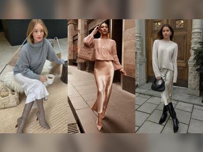 How to Style the Sweater and Skirt Combination for Fall