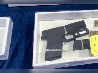 Hong Kong national security police arrest couple, seize pistol and 92 bullets