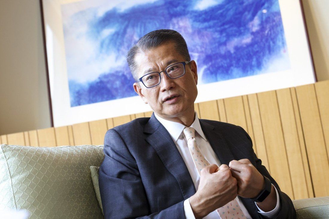 No timetable for Hong Kong anti-sanctions law, finance chief says