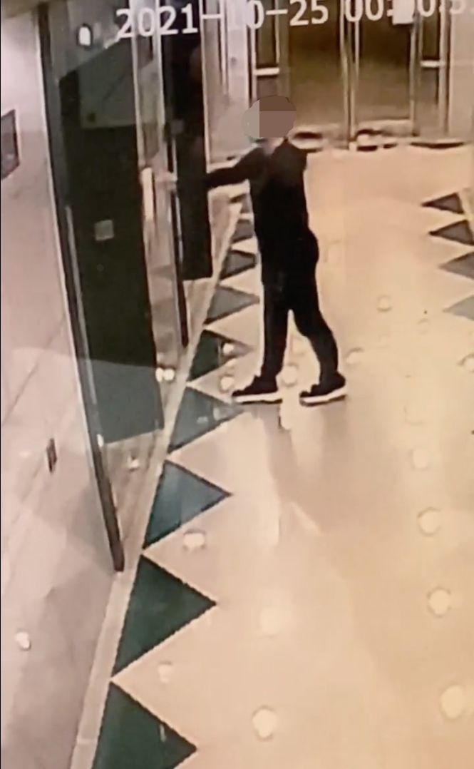 (Video) Man arrested after stalking woman back home