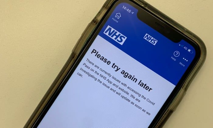 NHS England Covid app outage shows problems of single centralised system
