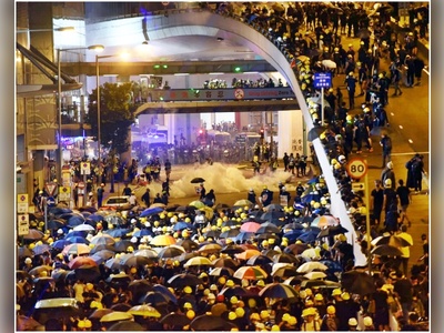 Twenty persons convicted of rioting in Sheung Wan in 2019