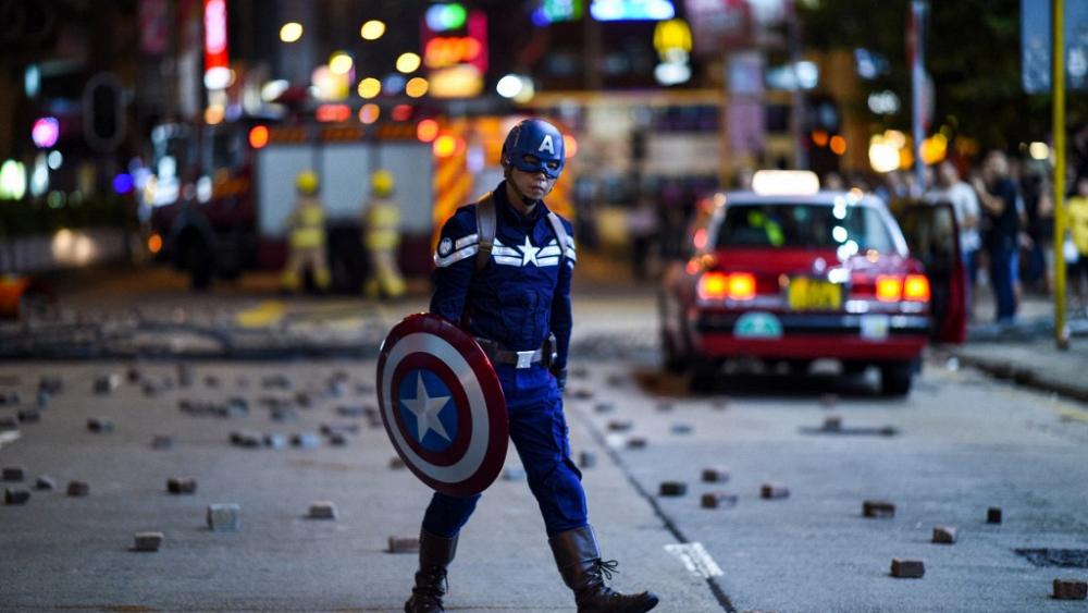 'Captain America' Hong Kong protestor jailed on secession charges