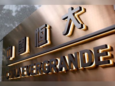 Evergrande to be removed from Hang Seng China Enterprises Index