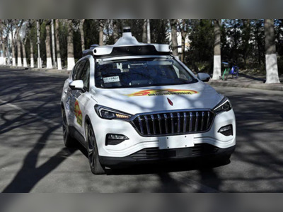 Autonomous "Robotaxis" Debut On China Streets