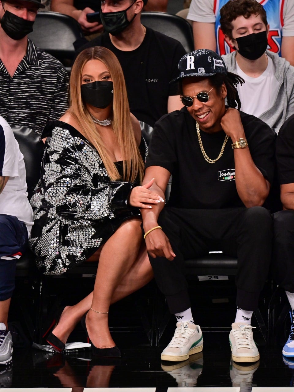 The Best Celebrity Courtside Style