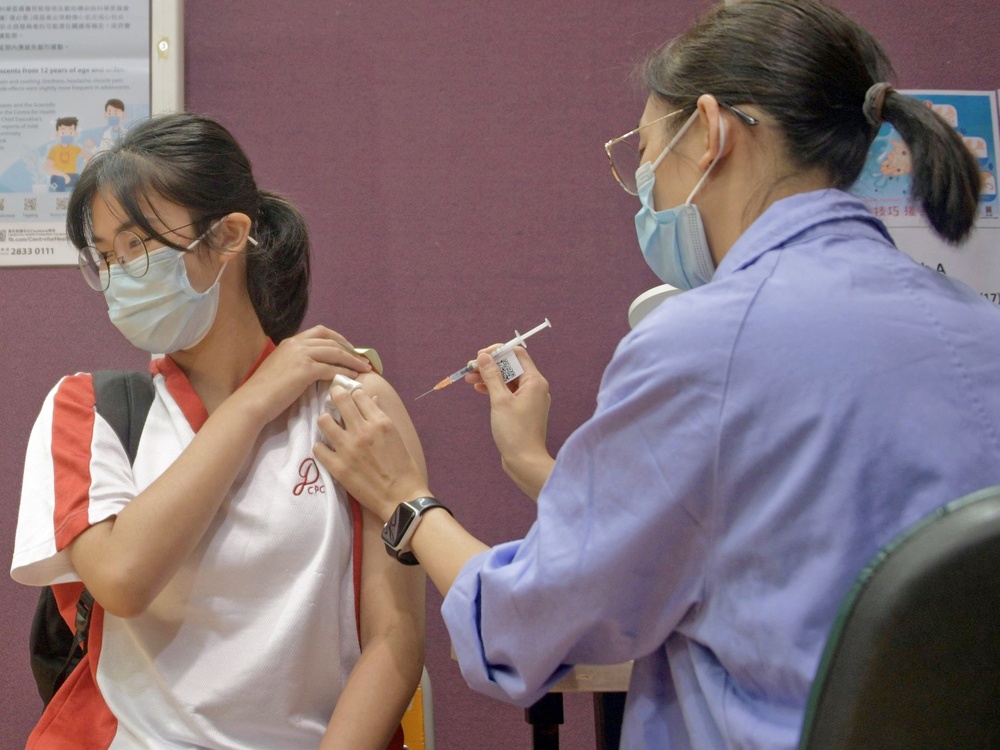 Hong Kong hits 70pc vaccination goal