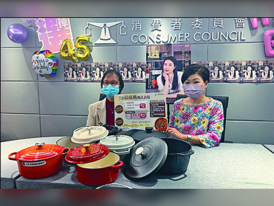 Consumer Council takes lid off cooking pot problems